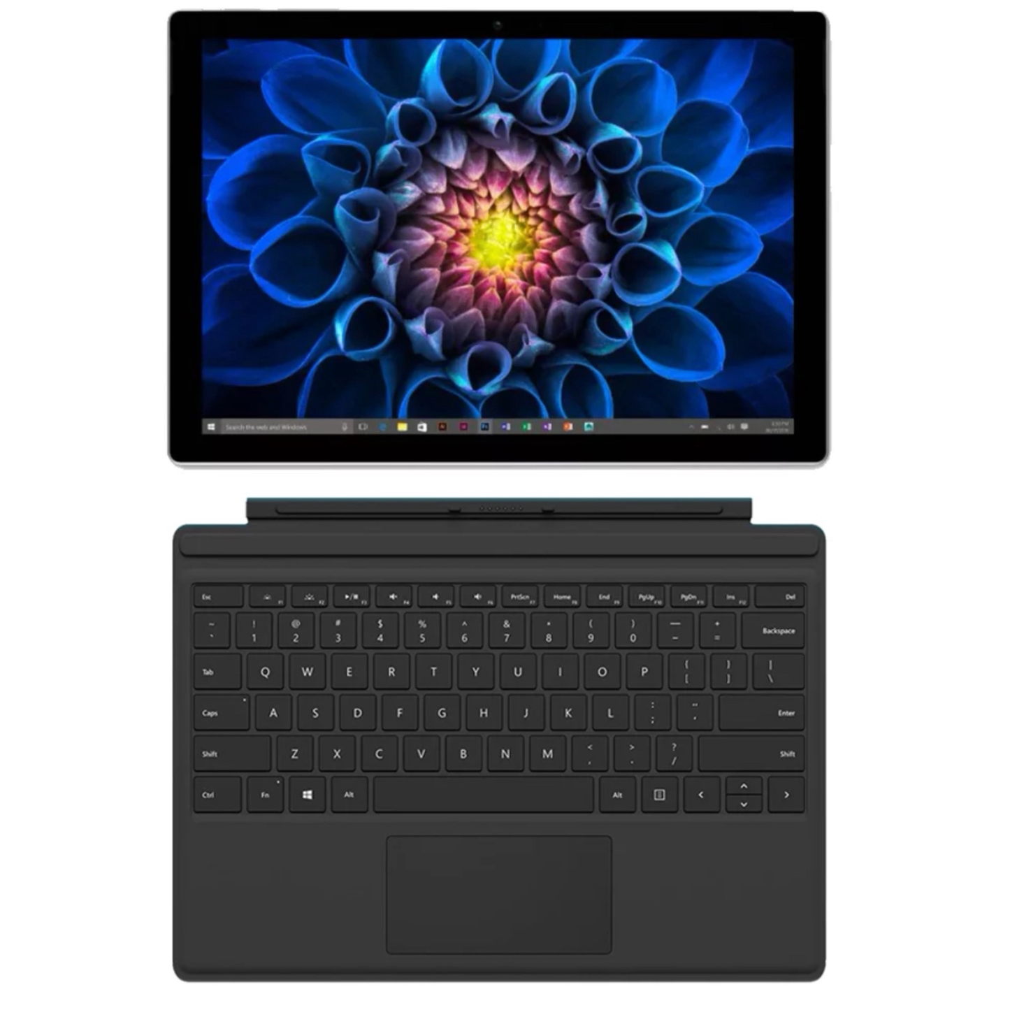 Microsoft Surface Pro 4 1724 | Intel i5-6300U | 4GB RAM | 128GB SSD | Non-Functional Touchscreen - For Parts or Repair image 0