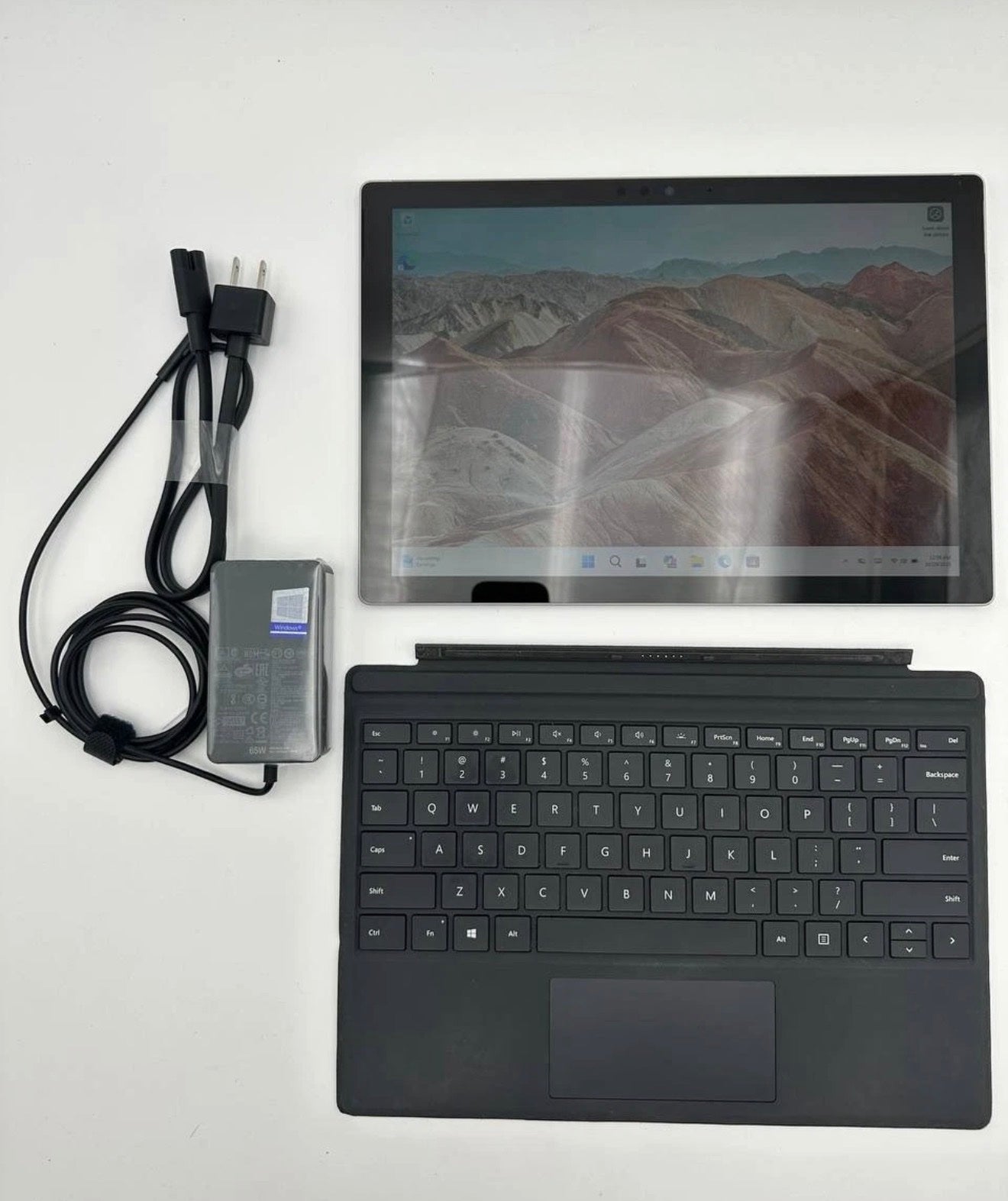 Microsoft Surface Pro 6 (1796) 12.3" | i5-8250U | 8GB RAM | 128GB SSD | Win 11 Pro | Includes Type Cover | A/B Grade image 2